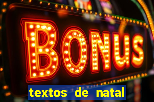 textos de natal para leitura